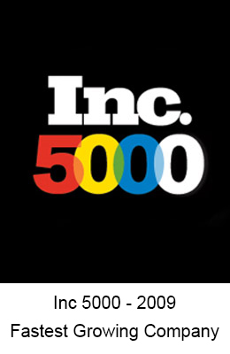 CNC Industries Inc5000 award for fastest growing company CNC Industries has earned the INC5000 award for fastest growing small company for two years straight